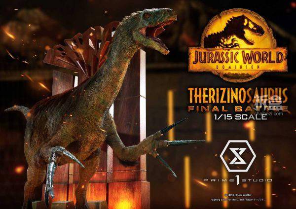 恐龙有钱苹果版链接:Prime 1 Studio：1/15《侏罗纪世界》- Therizinosaurus 镰刀龙-第1张图片-太平洋在线下载