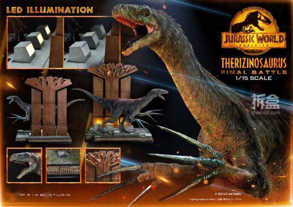 恐龙有钱苹果版链接:Prime 1 Studio：1/15《侏罗纪世界》- Therizinosaurus 镰刀龙-第4张图片-太平洋在线下载