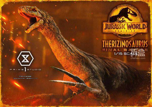 恐龙有钱苹果版链接:Prime 1 Studio：1/15《侏罗纪世界》- Therizinosaurus 镰刀龙-第10张图片-太平洋在线下载