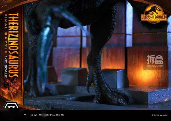 恐龙有钱苹果版链接:Prime 1 Studio：1/15《侏罗纪世界》- Therizinosaurus 镰刀龙-第30张图片-太平洋在线下载