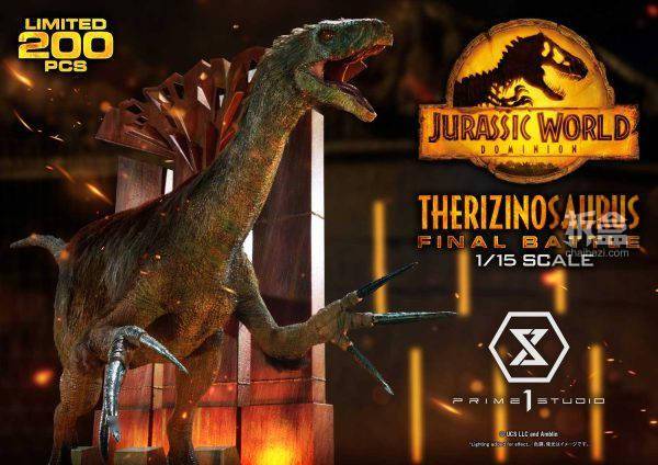 恐龙有钱苹果版链接:Prime 1 Studio：1/15《侏罗纪世界》- Therizinosaurus 镰刀龙-第47张图片-太平洋在线下载