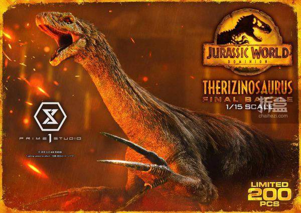 恐龙有钱苹果版链接:Prime 1 Studio：1/15《侏罗纪世界》- Therizinosaurus 镰刀龙-第65张图片-太平洋在线下载